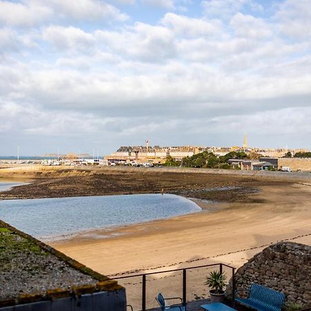 Les Letruns - Appart - 3 Pers - Vue Sur La Mer Saint-Malo Exterior foto