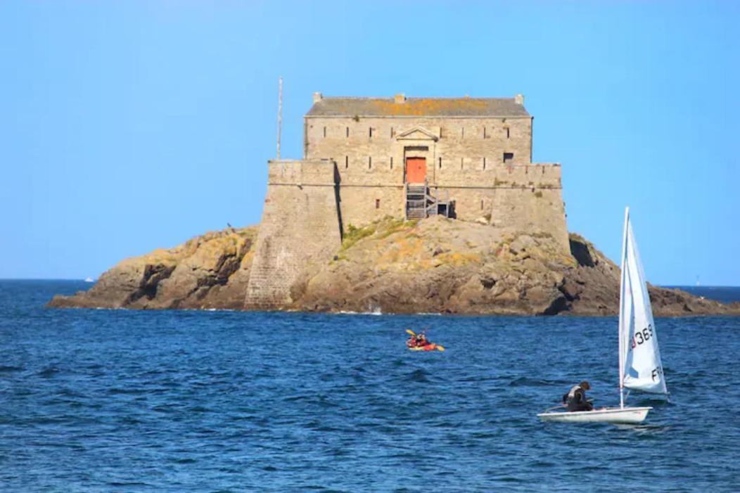 Les Letruns - Appart - 3 Pers - Vue Sur La Mer Saint-Malo Exterior foto
